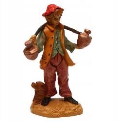 Włoska Karácsonyi betlehem figura Vízhordó - 12cm magas figurákhoz (11150-33)