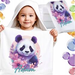 Wyczaruj Prezent Gyerek Törölköző Óvodába Bölcsődébe Névvel Kis Panda Mackó 30x50 (PRZEDSZKOLE 30x50 dzień chłopaka dziecka)