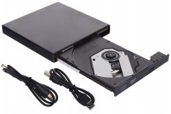  Külső DVD-meghajtó Laptop PC-hez USB-hez (do laptopa macbooka odtwarzacz cd dvd)