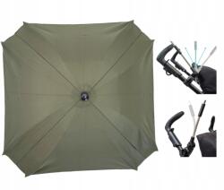 Skyline Esernyő babakocsihoz olíva szögletes napellenző 62cm szűrőUV50 Pl (PO0s064)