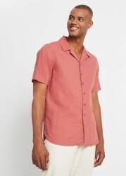 Bonprix 41/42 pzg Rövid Ujjú Ing Lenvászon Keverékkel