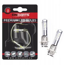 EinParts Led Izzó H3 Canbus 14 Smd 3030 Ködlámpa 6000K Hideg Fehér