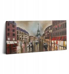 Wallfluent Fotó Vászonkép Iroda Dekoratív Francia Város Párizs 100x50 cm (010030010010000075124)