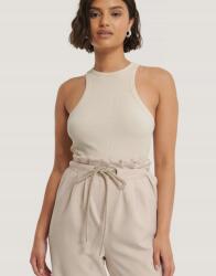 NA-KD Y4B306*NA-KD Felső Bézs Illeszkedő Pamut 34XS 1AAA