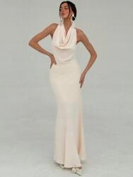 Shein Bézs Ruha, Maxi, nyakkivágással, nyitott hát, Size 38