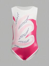 Shein KC66315 Shein Mintás Ujjatlan Lány Body (34) 116