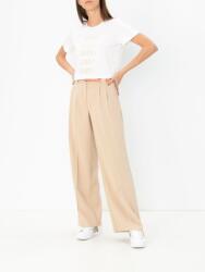 Tom Tailor Bézs Női Nadrág, Size 36, egyenes szabású, övvel (377252)