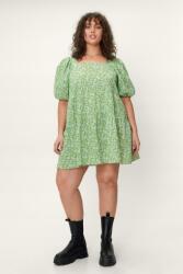 Boohoo Zöld Mintás Ruha Mini (48) (GZZ44657-130)