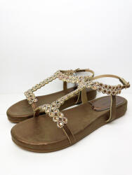  A11103 Mariamare Díszített Szandál 41-ES (67549)