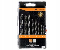 Teger Fafúró készlet peremes spirál (8 db) Teger Teger T-w (T-W-NWWDD-KPL01)