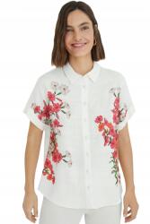 Desigual Krémszínű Virágmintás Ing (XL) (591244)