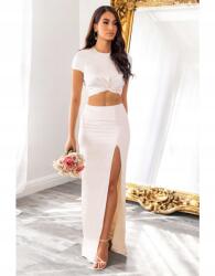  Club L Szatén Ekrü Szoknya (40) (579573)