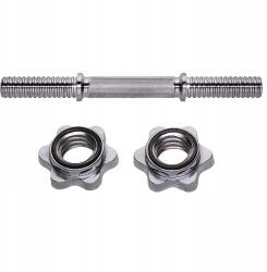 HMS Griff Egyenes Súlyzó Fi Bilincsekkel 30mm 35cm Hms Rövid Griff (5907695516357)