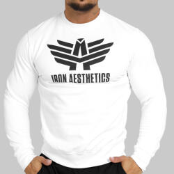 Iron Aesthetics Pulóver kapucni nélkül Iron Aesthetics, fehér: S Fehér