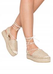Raid Női Espadrilles Bézs Kötés Klasszikus 38 1ZDZ (871083082)