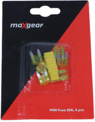Lamiro Maxgear Mini Lapkás Biztosíték Készlet 20A 5DB