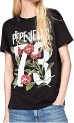 Pepe Jeans női pamut póló, rövid ujjú, fekete méret (PL504069 997)