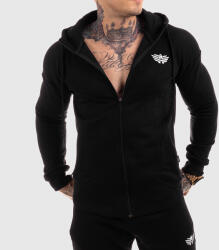 Iron Aesthetics Cipzáros fitness pulóver Iron Aesthetics Round, fekete: L Fekete