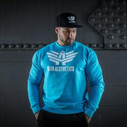 Iron Aesthetics Pulóver kapucni nélkül Iron Aesthetics, türkiz: L Kék