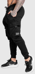 Iron Aesthetics Férfi melegítőnadrág Iron Aesthetics Cargo Joggers, fekete: M Fekete