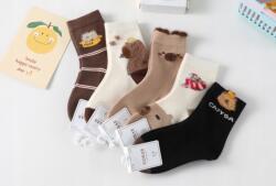  4db Gyerek zokni kapibara kisállat puha meleg 27-30