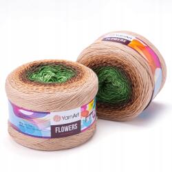 YARNART Flowers Fonal 250g/1000m melange kb. 308 (epasma)