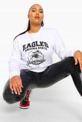 Boohoo J3C315*BOOHOO Pulóver Fehér Klasszikus Basic 48 1B00