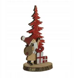 Nowa Karácsonyi figura fa karácsonyfa Mikulás piros 15cm Karácsony (ZL19C968/3070157/RED)