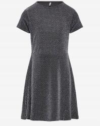 Only Fekete Csillogó Mintás Ruha (5-6L) (559150)