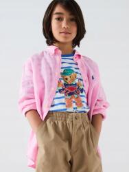 Ralph Lauren Rózsaszín Logózott Ing (6L) (597449)