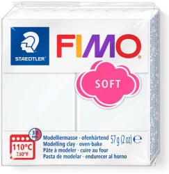 FIMO Soft süthető gyurma - fehér, 57 g