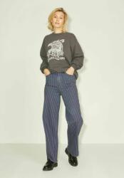 JJXX Farmer nadrág, szürke, csíkos, cipzáros, Size 27/32 (496279)