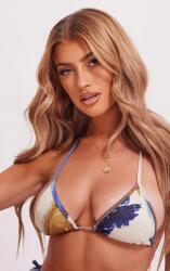 Prettylittlething Többszínű Fürdőruha Felső Kötött Print Prettylittlething 44