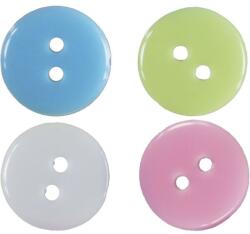 Titanum Öntapadó gombok Titanum 66 db 12 mm, pasztell színek (486424)