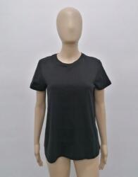  Póló Fekete Basic Klasszikus Pamut
