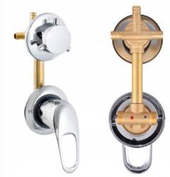 Evg Trade Csaptelep Hidromasszázs Kabinhoz Beépített Keverő Szelep 3 Funkció 10CM (BATERIA DO KABINY Z HYDROMASAŻEM)