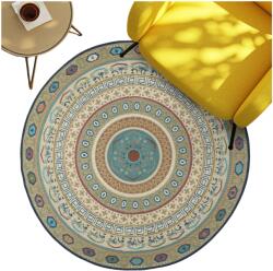 e-floor Kerek Zsinóros Szőnyeg Vízálló 120cm Lapos Modern Boho (EF0270)