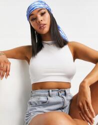 AS Felső Fehér Rövid Pamut Testhezálló Basic 38 1ADI