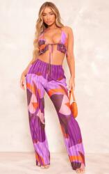 Prettylittlething Színes Fodros Nadrág (38) (564040)