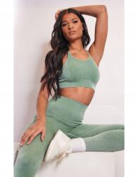 Prettylittlething Rövid Khaki Felső (M) (564856)