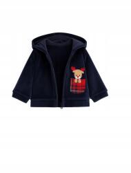 Original Marines Sötétkék Cipzáras Pulóver (3-6M) (595789)