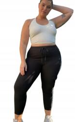  Női Nadrág Fekete Plus Size Egyenes 46 1VPW