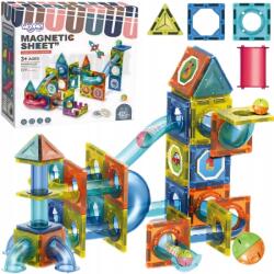 Woopie Mágneses építőkockák Golyóspálya oktató készlet 42 db-os (LK54917)