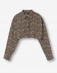 Jennyfer HC12301 Jennyfer Ing Crop Top Állatmintás Pöttyös Hosszú Ujjú (41) S