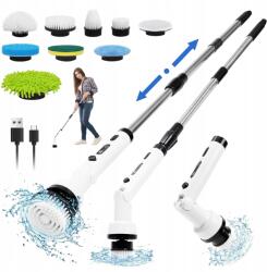  9 Az 1-BEN Elektromos Tisztítókefe Digitális Kijelzővel Autókhoz (6HG3256 0011)