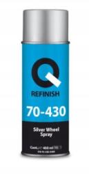 Q-Refinish Ezüst felnifesték spray 400ml