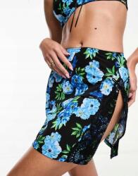 We Are We Wear Fekete Mini Mintás Szoknya (s) (571987)