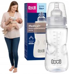 LOVI Supervent Lovi antikolt cumisüveg gyors áramlású etetéshez 330 ml 9+ (21/561)