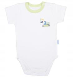 Barbaras Csecsemő body kotrógép fehér Barbaras 86cm (X147-03A/86)