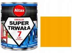 Altax Szuper Tartós Zománcfesték 0, 75L Festék Sárga (ALTAX EMALIA SUPER TRWAŁA)